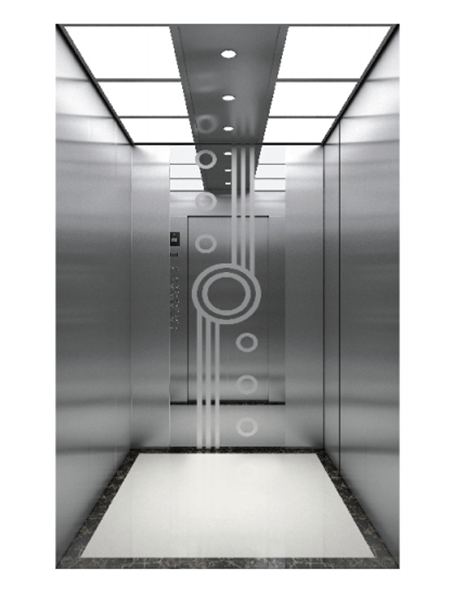پیکربندی استاندارد آسانسور مسافری لوکس MR SX-K03 (اختیاری)
